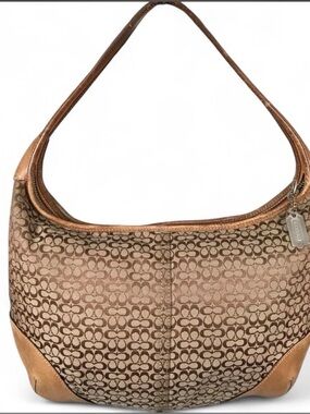 Coach Vintage Ergo Small Signature C Hobo 2002